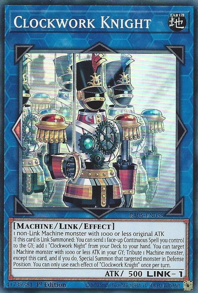 Clockwork Knight (V.1 - Super Rare)