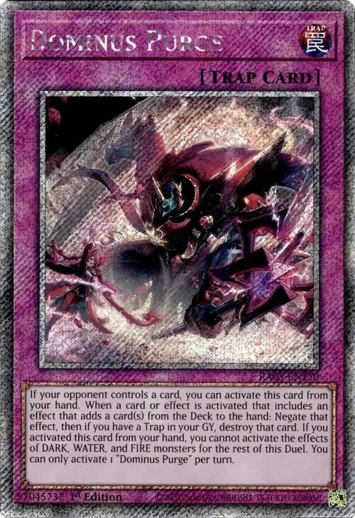 Dominus Purge (V.3 - Platinum Secret Rare)