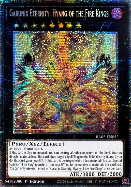 Garunix Eternity, Hyang of the Fire Kings (V.5 - Starlight Rare)