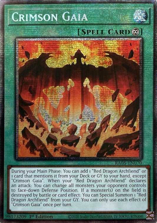 Crimson Gaia (V.5 - Starlight Rare)