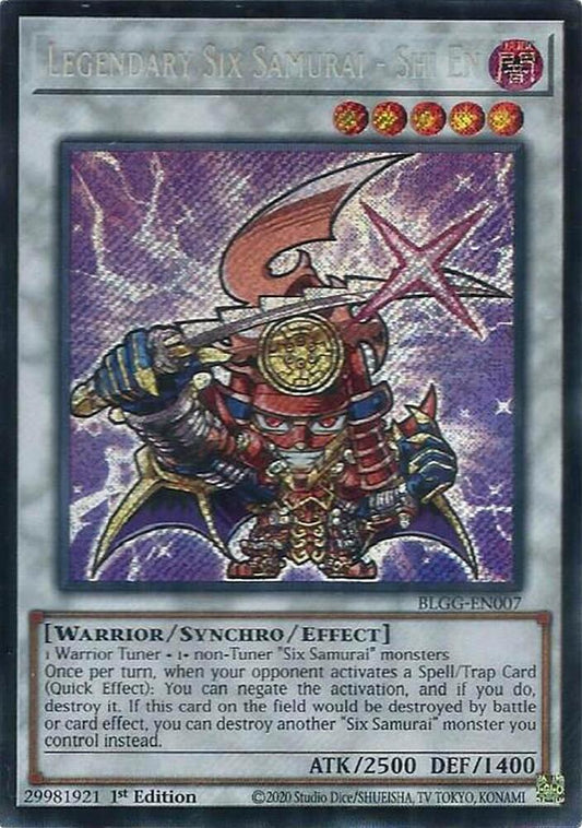 Legendary Six Samurai - Shi En (V.1 - Secret Rare)