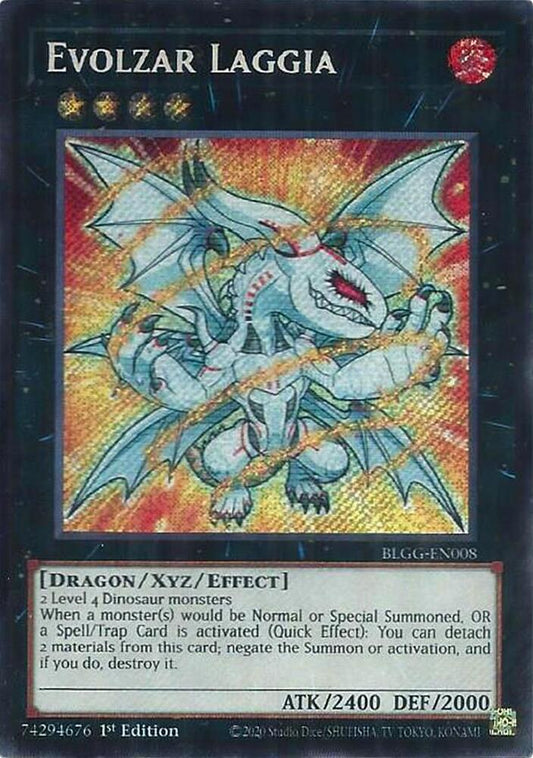 Evolzar Laggia (V.1 - Secret Rare)