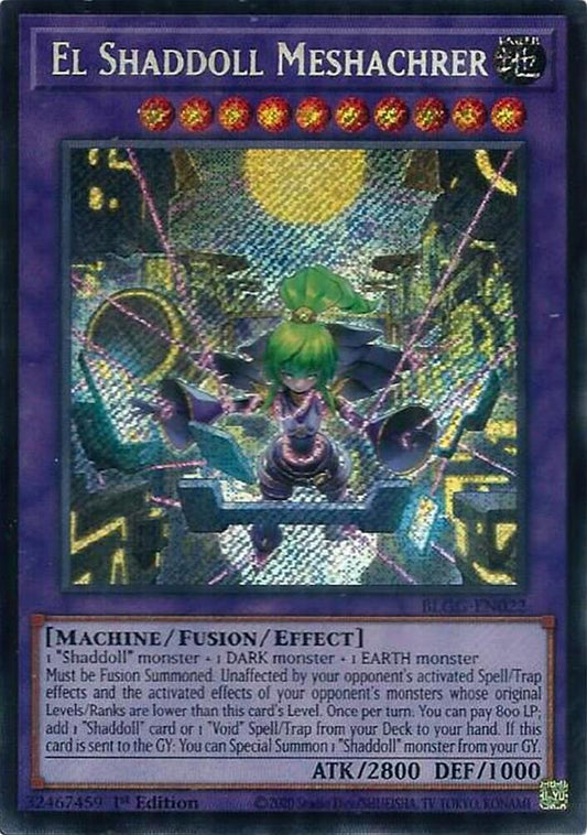 El Shaddoll Meshachrer (V.1 - Secret Rare)