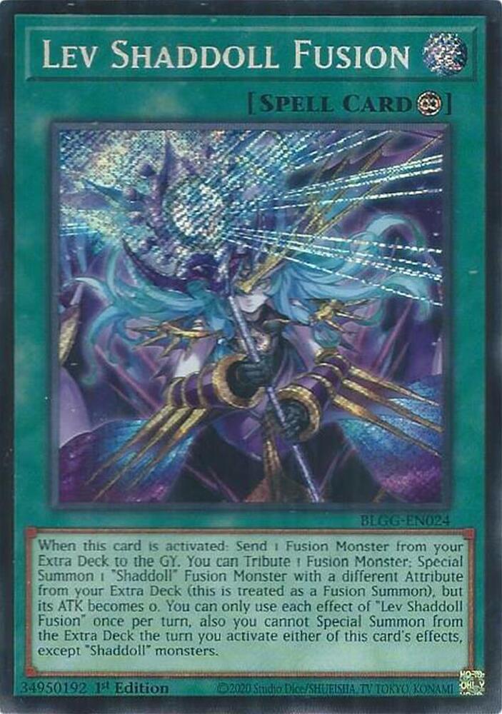 Lev Shaddoll Fusion (V.1 - Secret Rare)