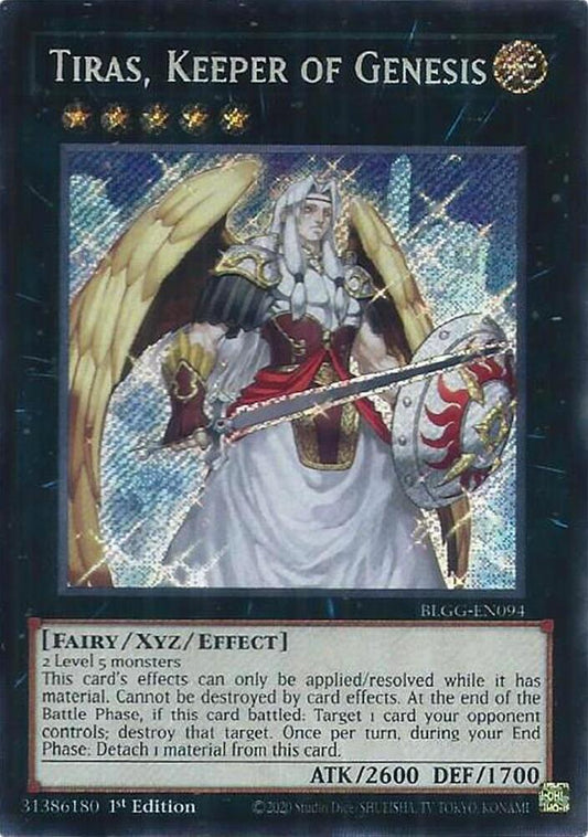 Tiras, Keeper of Genesis (V.1 - Secret Rare)