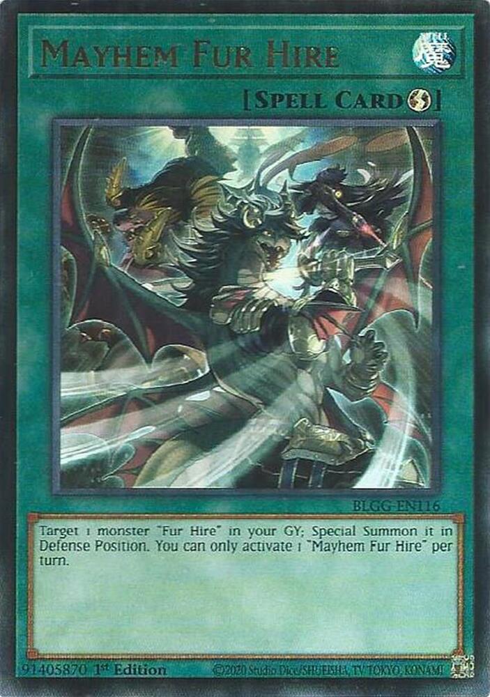 Mayhem Fur Hire (V.1 - Ultra Rare)