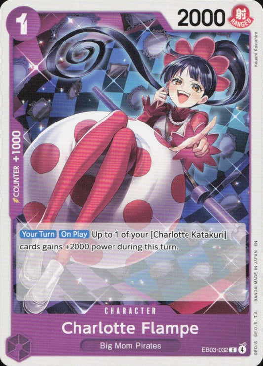 Charlotte Flampe C Extra Booster: One Piece Heroines Edition EB03-032 NM
