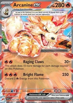 Arcanine ex (SVI 032)