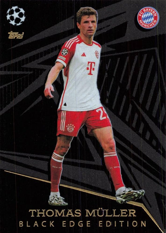 Thomas Muller Black Edge Edition Card #497 Topps Match Attax 2023 2024