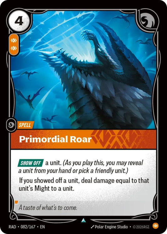 Primordial Roar Uncommon Radiance 082/167 NM