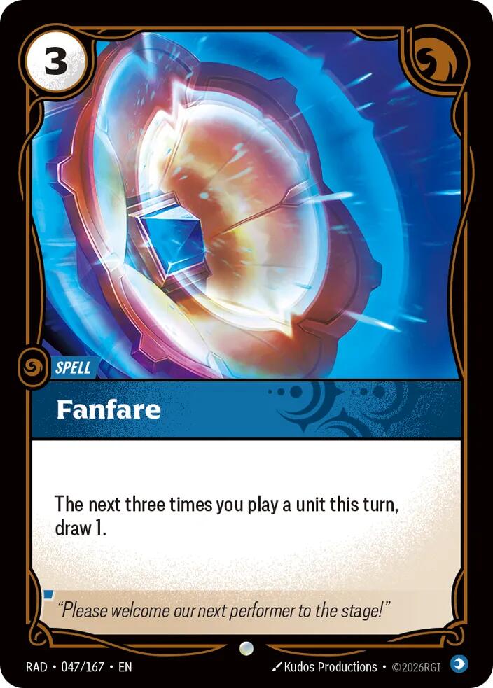 Fanfare Common Radiance 047/167 NM