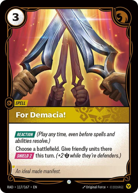 For Demacia! Common Radiance 117/167 NM