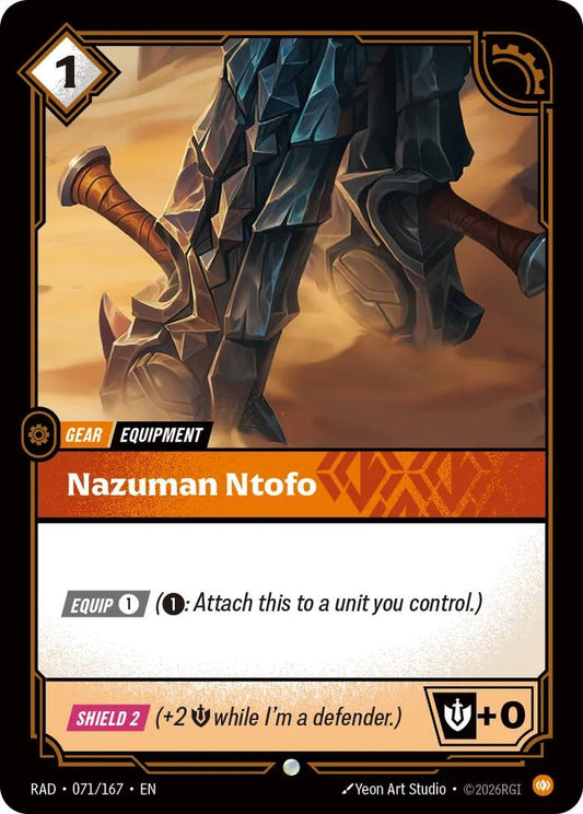 Nazuman Ntofo Common Radiance 071/167 NM