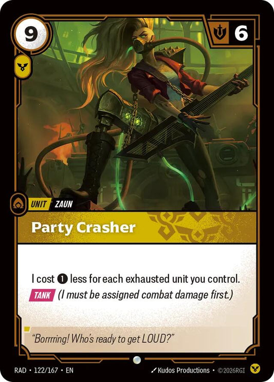 Party Crasher Common Radiance 122/167 NM