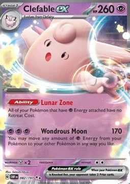 Clefable ex (OBF 082)