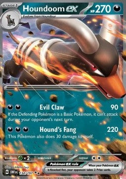 Houndoom ex (OBF 134)