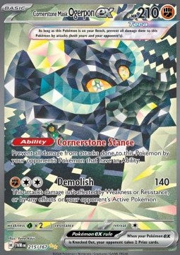 Cornerstone Mask Ogerpon ex (TWM 215)