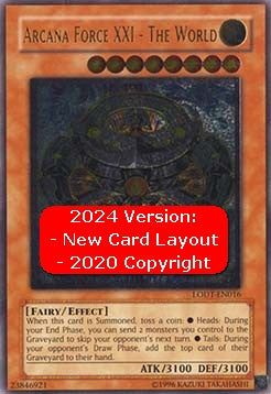 Arcana Force XXI - The World (V.4 - Ultimate Rare)