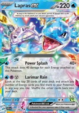 Lapras ex (SCR 032)