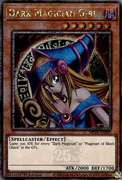 Dark Magician Girl (V.2 - Quarter Century Secret Rare)