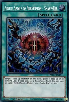 Sinful Spoils of Subversion - Snake-Eye