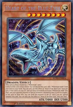 Heart of the Blue-Eyes (V.1 - Secret Rare)