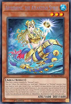 Abyssrhine, the Atlantean Spirit (V.1 - Secret Rare)