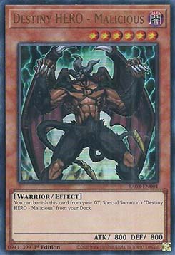 Destiny HERO - Malicious (V.2 - Ultra Rare)