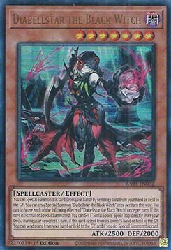 Diabellstar the Black Witch (V.2 - Ultra Rare)