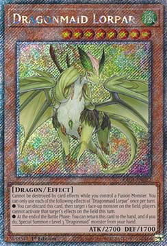 Dragonmaid Lorpar (V.4 - Platinum Secret Rare)