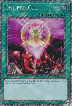 One for One (V.7 - Platinum Secret Rare)