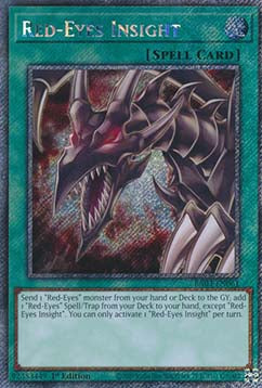 Red-Eyes Insight (V.4 - Platinum Secret Rare)