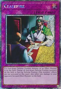 Ceasefire (V.1 - Platinum Secret Rare)