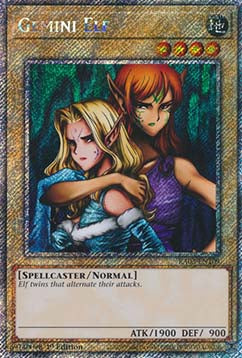 Gemini Elf (V.1 - Platinum Secret Rare)