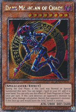 Dark Magician of Chaos (V.1 - Platinum Secret Rare)