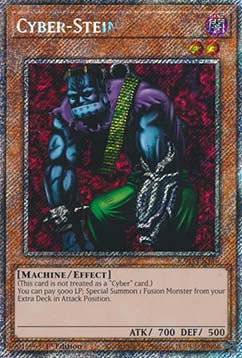 Cyber-Stein (V.1 - Platinum Secret Rare)