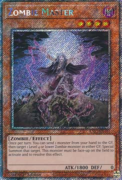 Zombie Master (V.1 - Platinum Secret Rare)