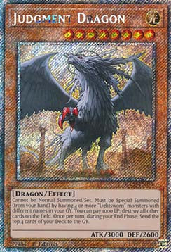 Judgment Dragon (V.1 - Platinum Secret Rare)