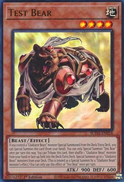 Test Bear (V.1 - Ultra Rare)