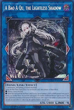 A Bao A Qu, the Lightless Shadow (V.1 - Secret Rare)