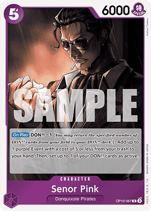 Senor Pink (OP10-067) (V.1)