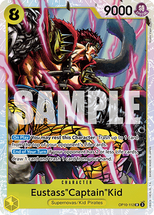 Eustass"Captain"Kid (OP10-112) (V.1)