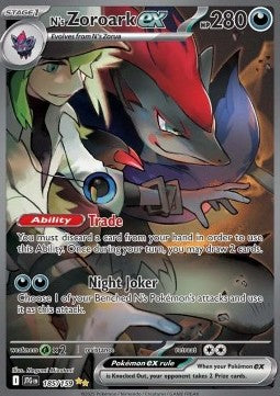 N's Zoroark ex (JTG 185)