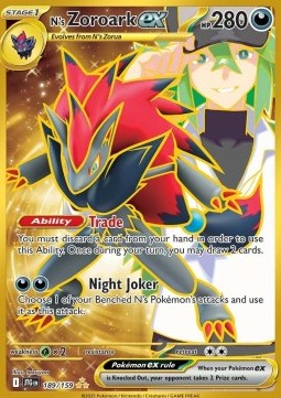 N's Zoroark ex (JTG 189)