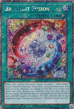 Brilliant Fusion (V.1 - Platinum Secret Rare)