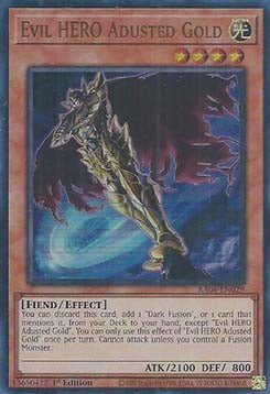 Evil HERO Adusted Gold (V.2 - Ultra Rare)