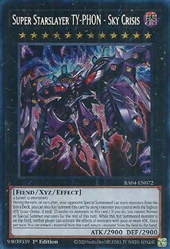 Super Starslayer TY-PHON - Sky Crisis (V.3 - Secret Rare)