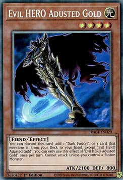 Evil HERO Adusted Gold (V.6 - Collectors Rare)