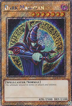 Dark Magician (V.4 - Platinum Secret Rare)