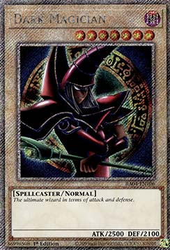 Dark Magician (V.5 - Platinum Secret Rare)